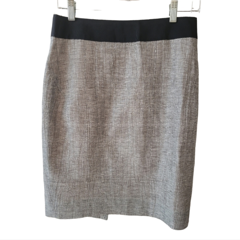 J. Crew Linen‎ Textured Skirt Size 4